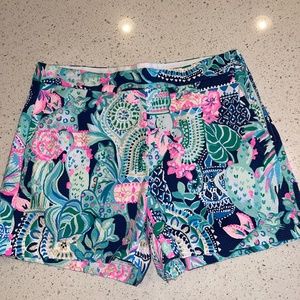 Lilly Pulitzer Malie Stretch Short, Size 6